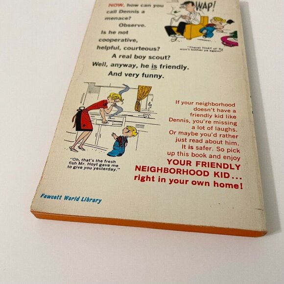 Vtg 1969 Dennis the Menace Your Friendly Neighborhood Kid Fawcett Comic Book - Picture 3 of 15